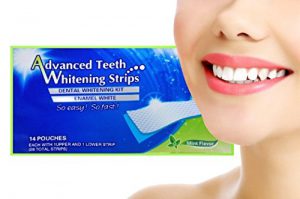 Advanced Teeth Whitening Strips (Dental Whitestrips) - ako to funguje - Amazon - účinky